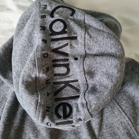 Dark gray Calvin Klein sweatshirt - Picture 3 of 6